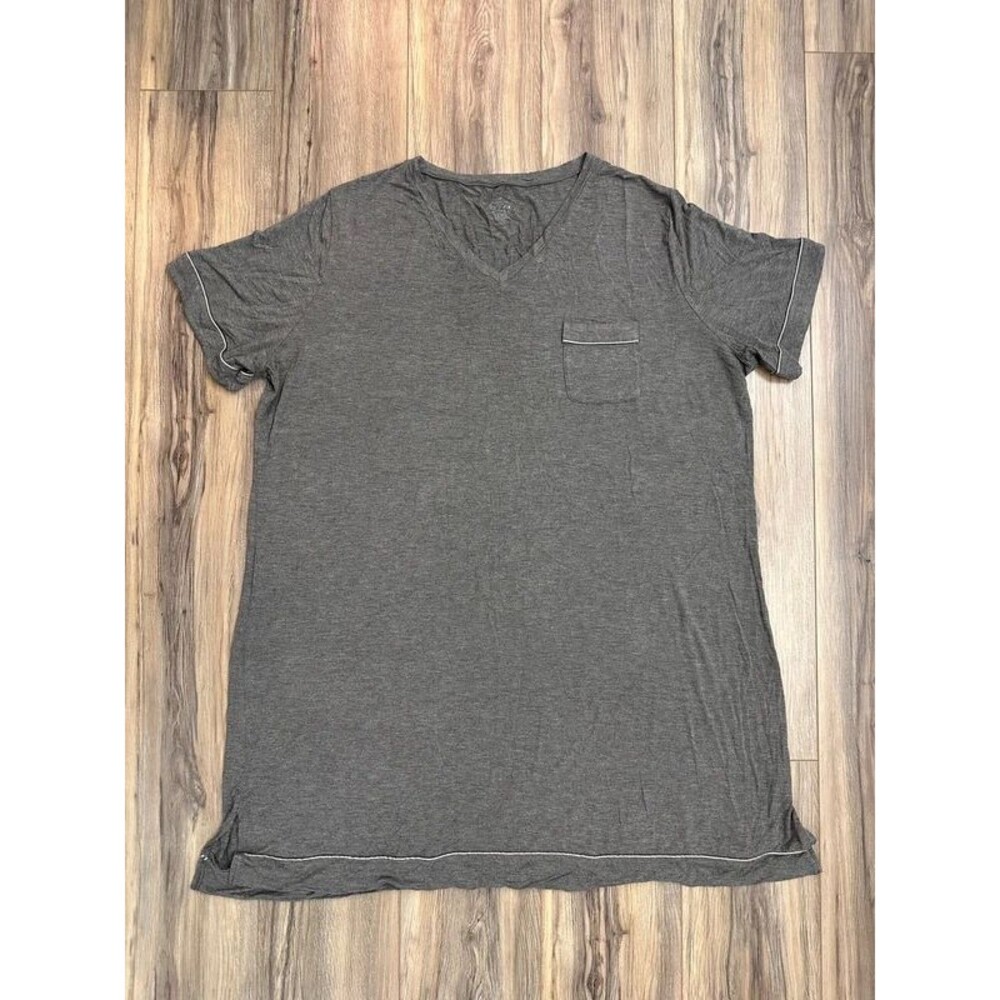 Size 3X Viscose from Bamboo Grey Sleepwear
